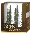 Bachmann SceneScapes 32003 5" to 6" Conifer Trees (6)