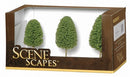 Bachmann SceneScapes 32006 3" to 4" Deciduous Trees (3)
