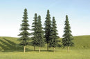 Bachmann SceneScapes 32158 4" to 6" Spruce Trees (24)