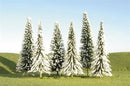 Bachmann SceneScapes 32202 8" to 10" Pine Trees with Snow (3)