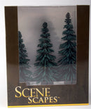 Bachmann SceneScapes 32212 8" to 10" Blue Spruce Trees (3)