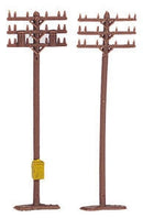 Bachmann N 42506 Telephone Poles (12)