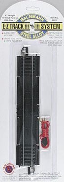 Bachmann HO 44410 Steel EZ Track 9" Straight Terminal Rerailer with Wire