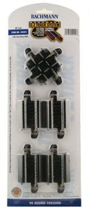Bachmann HO 44441 Steel EZ Track 90-Degree Crossing