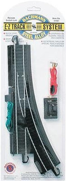 Bachmann HO 44461 Steel EZ Track Remote Left Hand Switch