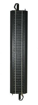 Bachmann HO 44481 EZ Track 9" Straight Steel Alloy Track with Black Roadbed Bulk pack (50)