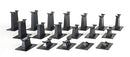 Bachmann HO 44595 EZ Track Graduated Pier Set (18)