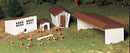 Bachmann O 45604 Farm Out-Buildings Kits (3)