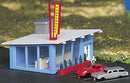 Bachmann N 45709 Drive-In Burger Stand (Built-Up)
