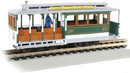 Bachmann HO 60536 Cable Car with Grip Man, Washington and Jackson Streets