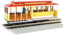 Bachmann HO 60538 Cable Car with Grip Man, Powell and Mason Streets