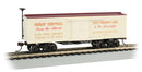 Bachmann Silver Series HO 72308 34' Wood Old Time Box Car, New York Central and Hudson River