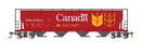 Bachmann HO 73801 Cylindrical 4-Bay Grain Hopper with FRED, Government of Canada (CPWX)