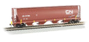 Bachmann HO 73803 Cylindrical 4-Bay Grain Hopper with FRED, Canadian National