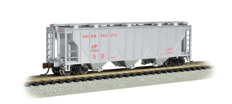 Bachmann N 73857 PS-2 3-Bay Covered Hopper, Union Pacific