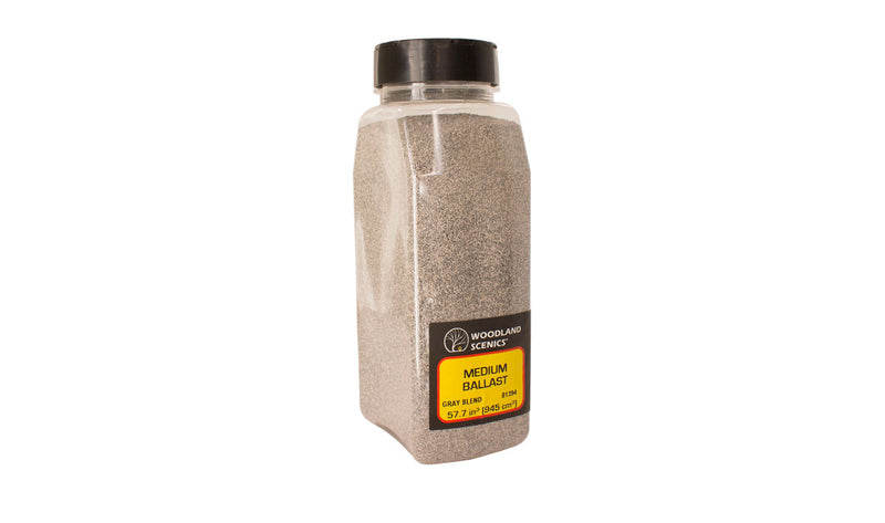 Woodland Scenics B1394 Gray Blend Medium Ballast Shaker