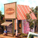 Bar Mills Scale Model Works HO 0492 Papa Louie's Cigar Shoppe Kit