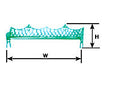 Plastruct O 94766 BENO-48 Park & Patio Benches, 1:48