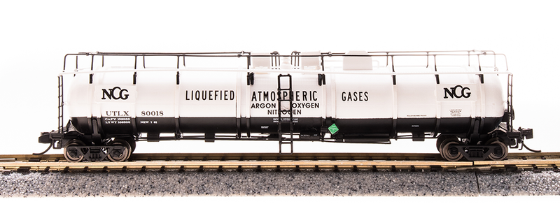 Broadway Limited Imports N 3726 Cryogenic Tank Cars, NCG (2-Pack)