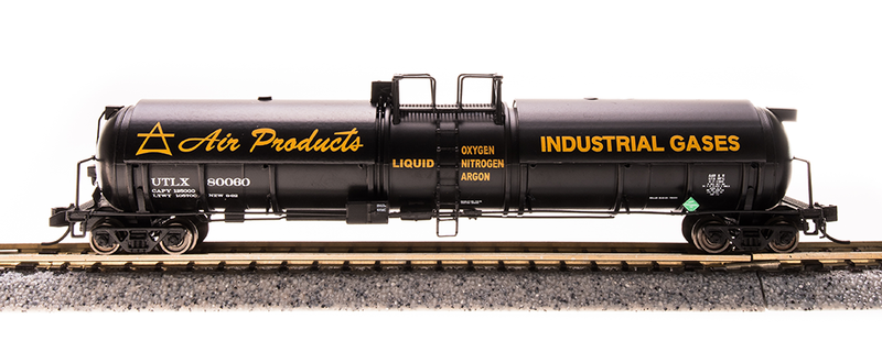 Broadway Limited Imports N 3728 Cryogenic Tank Car, Air Products