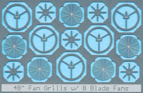 BLMA N 81 48" Fan Grill without Center Plate (8 Blades)