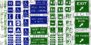 Blair Line N 046 Traffic Signs