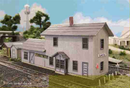 Blair Line N 078 2-Story Depot Kit
