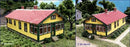 Blair Line N 094 ATSF 6-Room Section House Kit