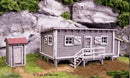 Blair Line N 1000 Joe's Cabin and Outhouse Kit