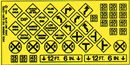 Blair Line HO 107 Warning Signs