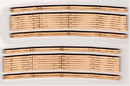 Blair Line HO 111 Laser-Cut 19"-21" Radius Curved Wood Grade Crossings (2 Sets)