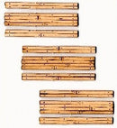 Blair Line HOn3 121 Laser-Cut One-Lane Narrow Gauge Wood Grade Crossings (3 Sets)