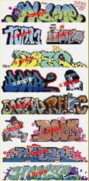 Blair Line N 1259 Graffiti Decals Mega Set