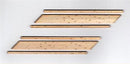 Blair Line HO 134 Laser-Cut Two-Lane Right Angled Wood Grade Crossing (2 Sets)