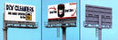 Blair Line N 1434 Pylon Billboard Sign
