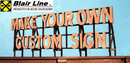 Blair Line Z/N/HO 1550 Laser-Cut Billboard: DIY Custom Signs