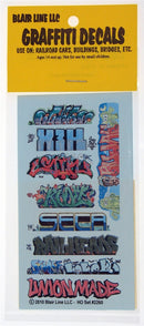 Blair Line HO 2260 Graffiti Decals Mega Set