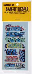 Blair Line HO 2261 Graffiti Decals Mega Set