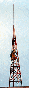 Blair Line HO/S/O 2516 Laser-Cut Billboard, Broadcast Tower