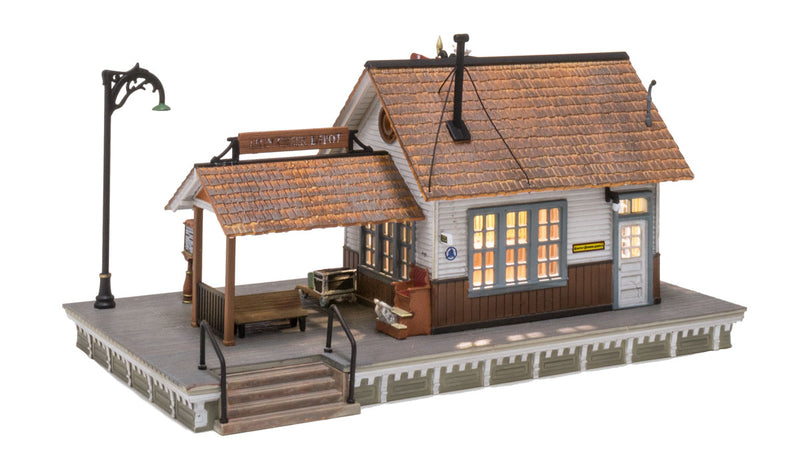 Woodland Scenics BR5852 The Depot, O Scale