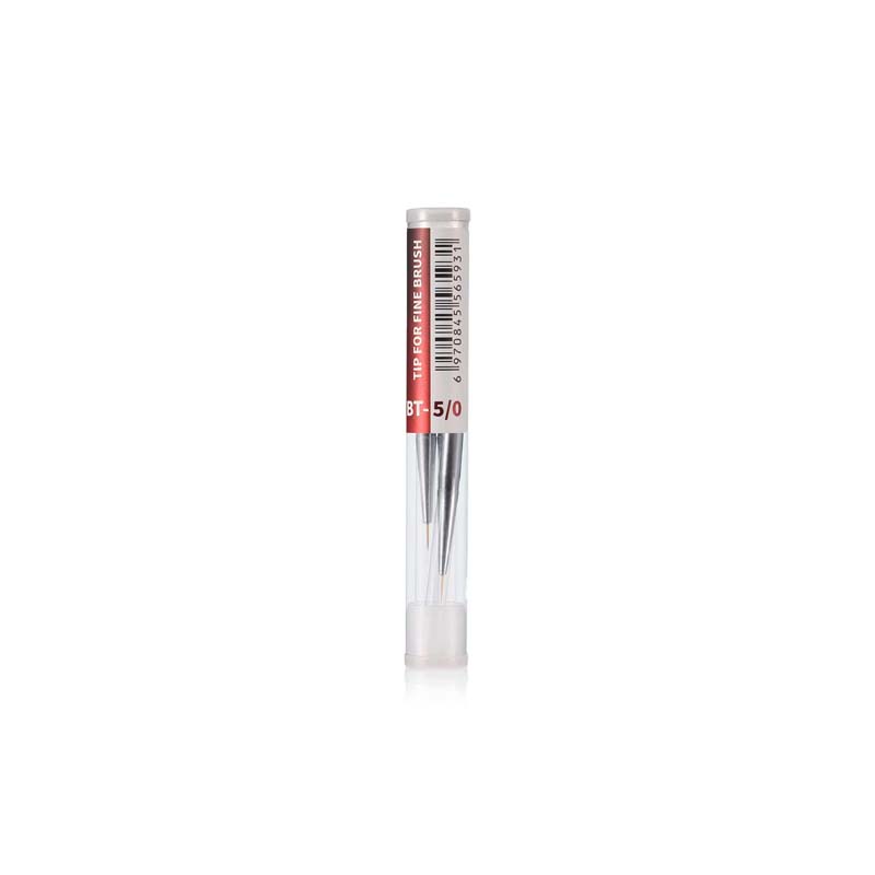 DSPIAE 5/0 Fine Brush Tips 5/0 3PCS
