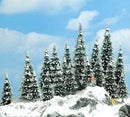 Busch HO 6466 Snow Covered Pine Trees (2-3/8-5-3/8")