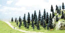 Busch HO 6492 Spruce Tree Assortment 2" to 4-7/16" (35)