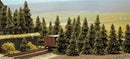 Busch N 6572 Conifer Pine Trees 1-3/16" to 2-3/16" Tall (60)