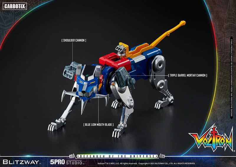 Bandai 47953 Blitzway Voltron 5Pro Studio Carbotix