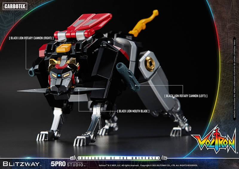 Bandai 47953 Blitzway Voltron 5Pro Studio Carbotix