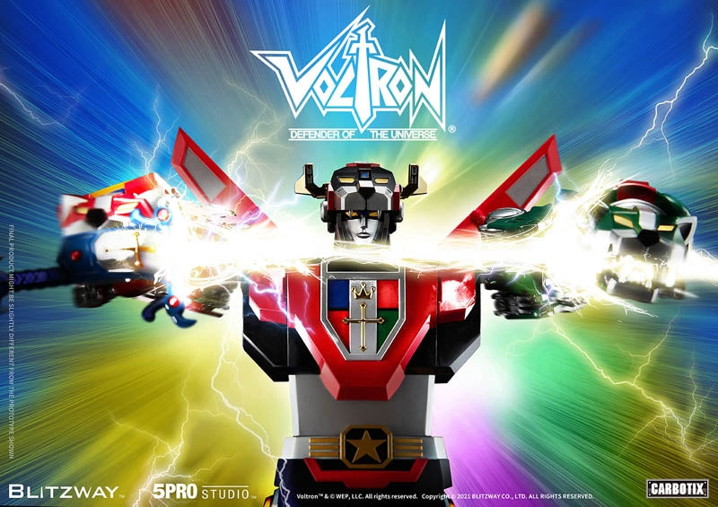 Bandai 47953 Blitzway Voltron 5Pro Studio Carbotix