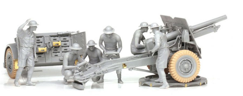 Dragon Models DML 6675 1/35 British 25-Pdr. Field Gun Mk.II w/Limber & Crew