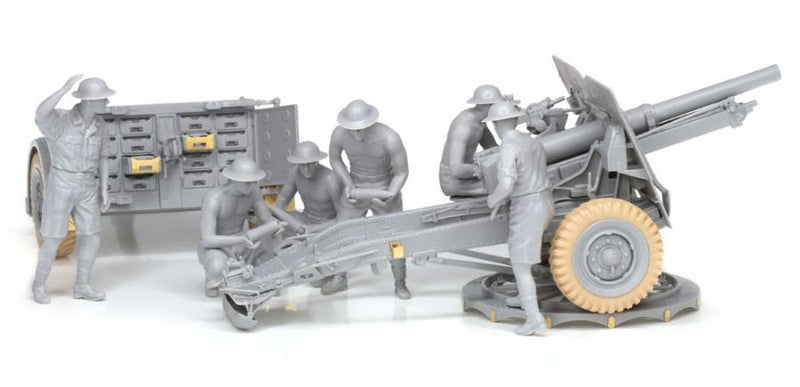 Dragon Models DML 6675 1/35 British 25-Pdr. Field Gun Mk.II w/Limber & Crew