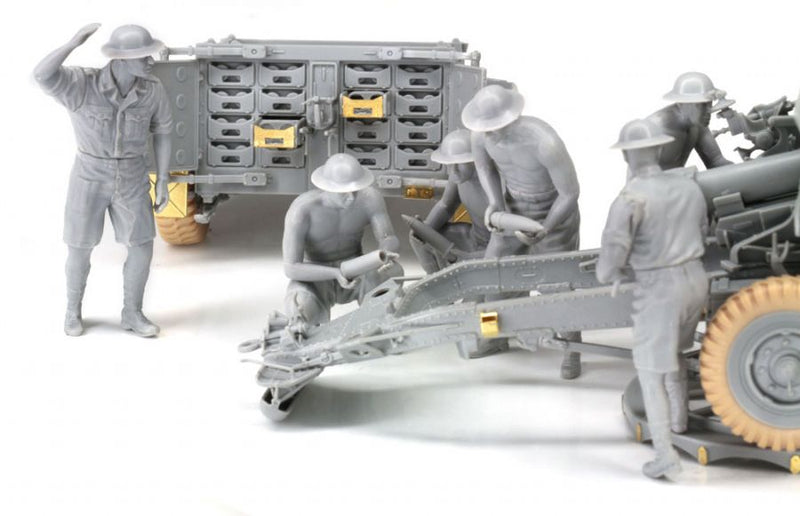 Dragon Models DML 6675 1/35 British 25-Pdr. Field Gun Mk.II w/Limber & Crew